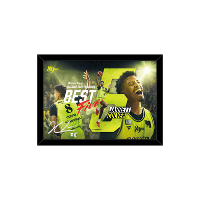 りそなグループ B.LEAGUE 2025-26 SEASON B1 レギュラーシーズンベストファイブ メタルグラフィー #8 ジャレット・カルバー選手
